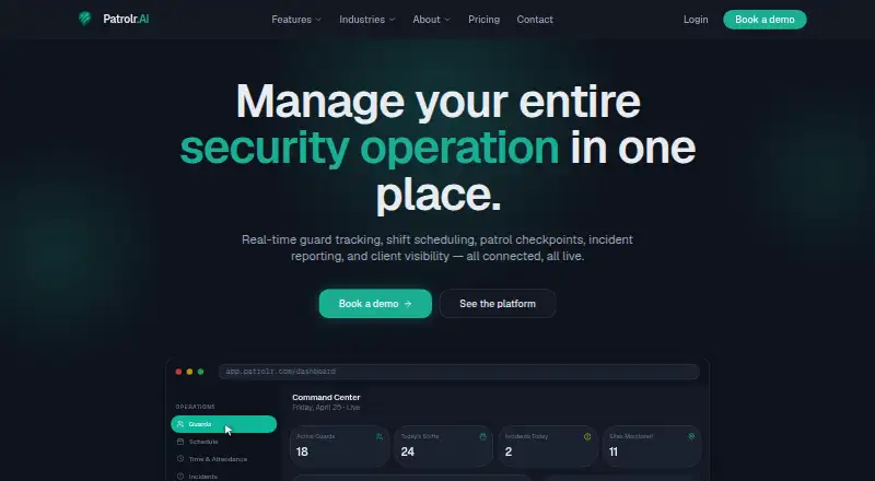 Patrolr.AI screenshot
