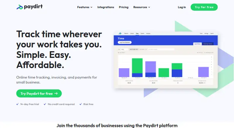 Paydirt screenshot