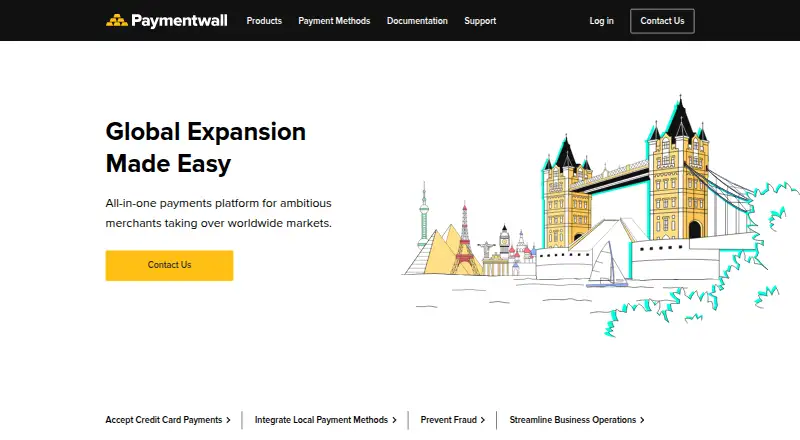 Paymentwall screenshot