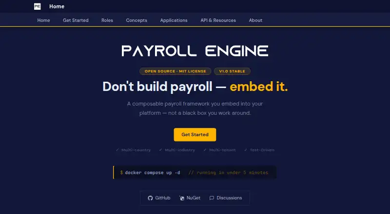 Payroll Engine screenshot