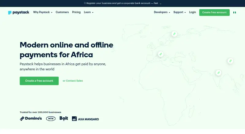 Paystack screenshot