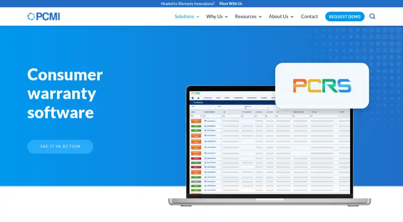 PCMI PCRS Consumer screenshot