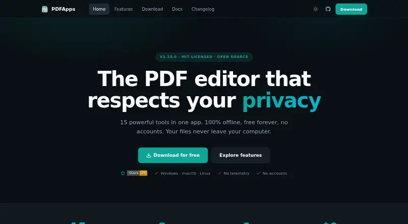 PDFApps screenshot