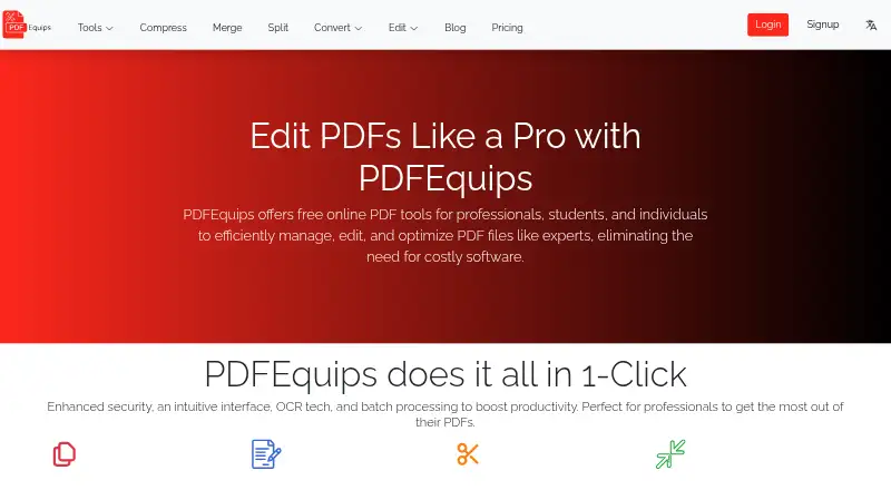 PDFEquips screenshot