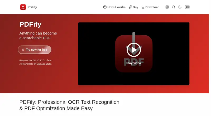 PDFify screenshot