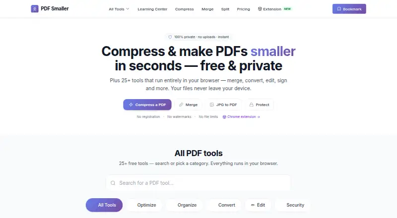 PDF Smaller screenshot
