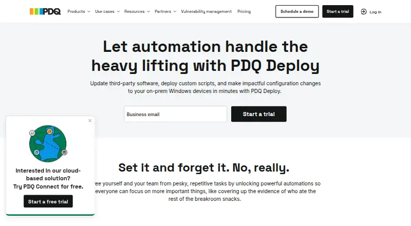 PDQ Deploy screenshot