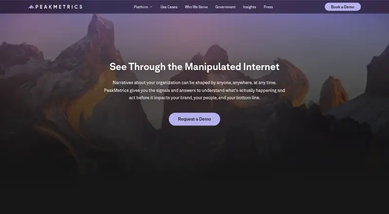 PeakMetrics screenshot