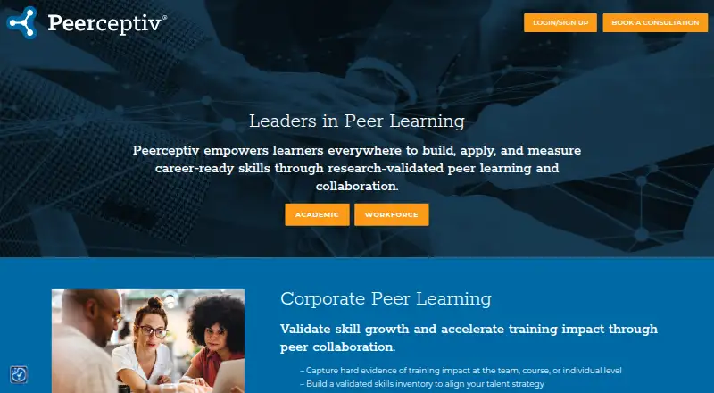 Peerceptiv screenshot