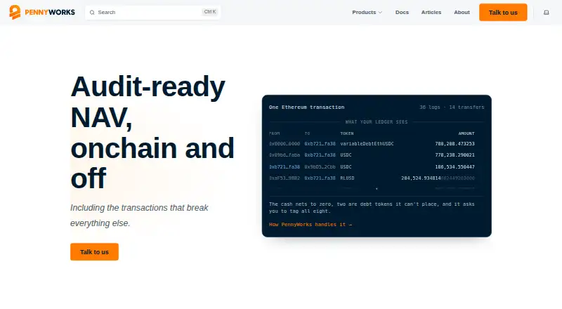 PennyWorks screenshot