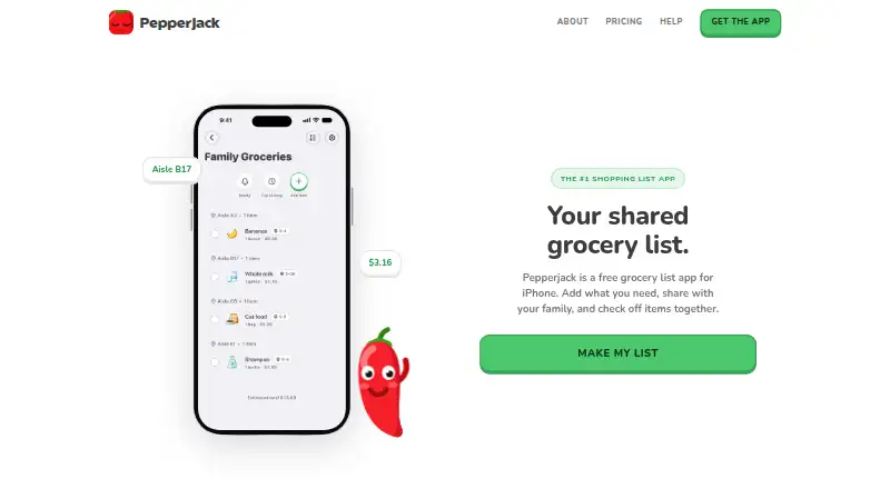Pepperjack screenshot