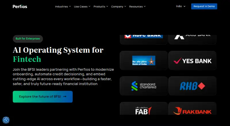 Perfios Account Aggregator screenshot