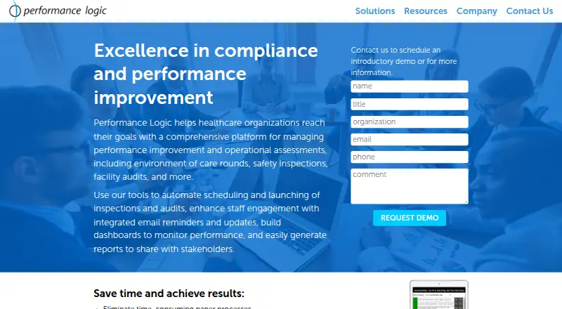 Performance Logic Audit and Corrective Actions screenshot