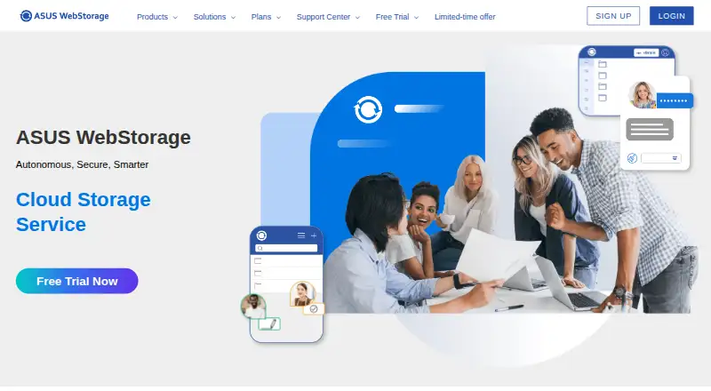 ASUS WebStorage screenshot