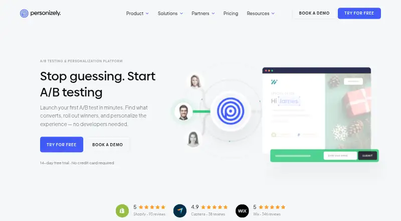 Personizely screenshot