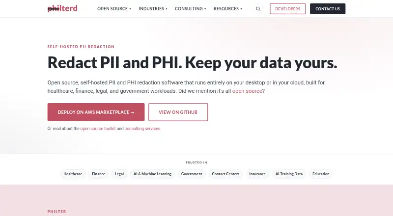 Philter screenshot
