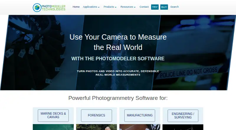 PhotoModeler screenshot