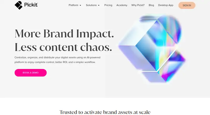 Pickit screenshot