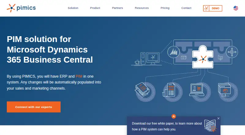 Pimics PIM screenshot