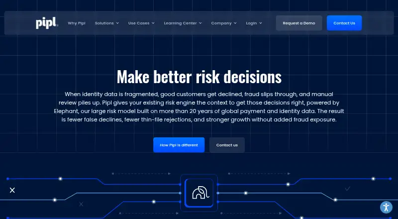 Pipl screenshot