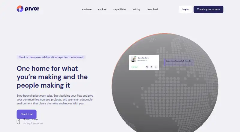 Pivot screenshot