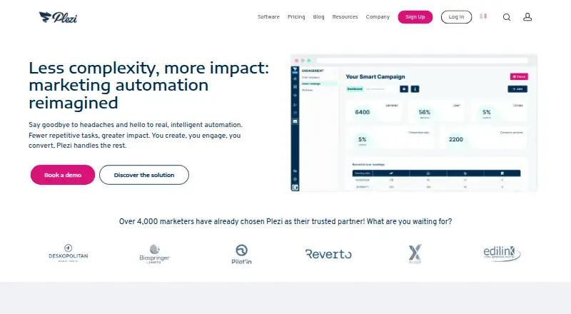 Plezi screenshot