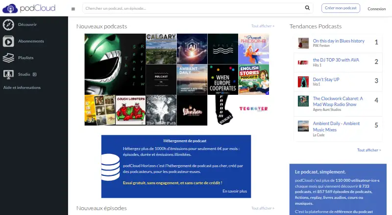 podCloud screenshot