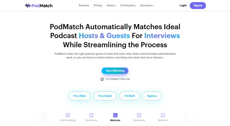 PodMatch screenshot