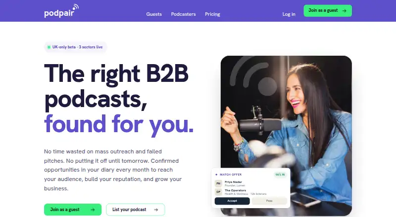 PodPair screenshot