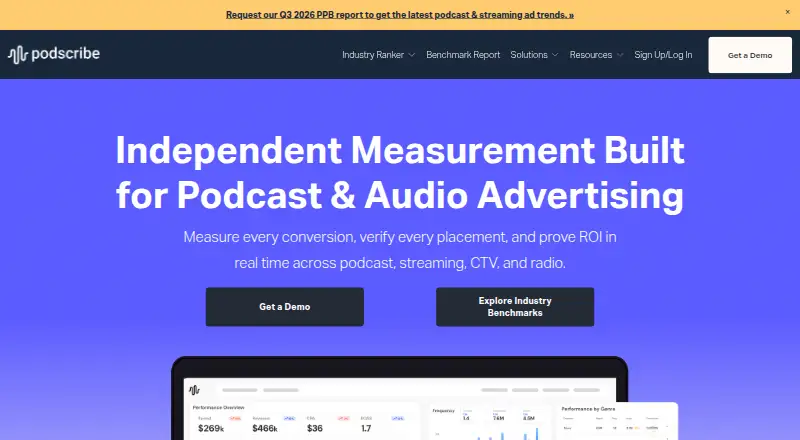Podscribe screenshot