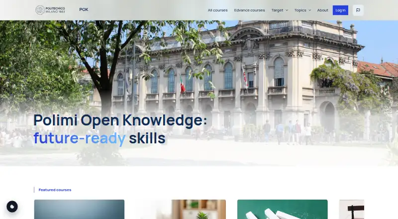 Polimi Open Knowledge screenshot