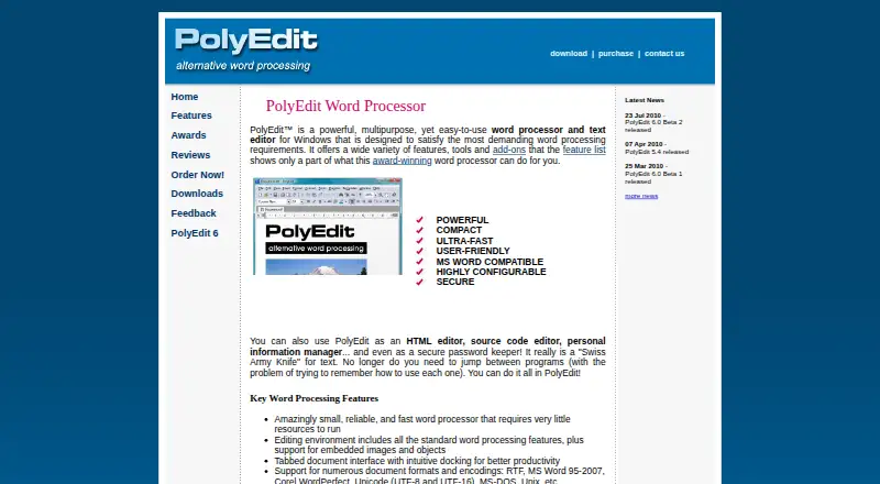 PolyEdit screenshot