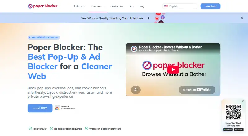 Poper Blocker screenshot