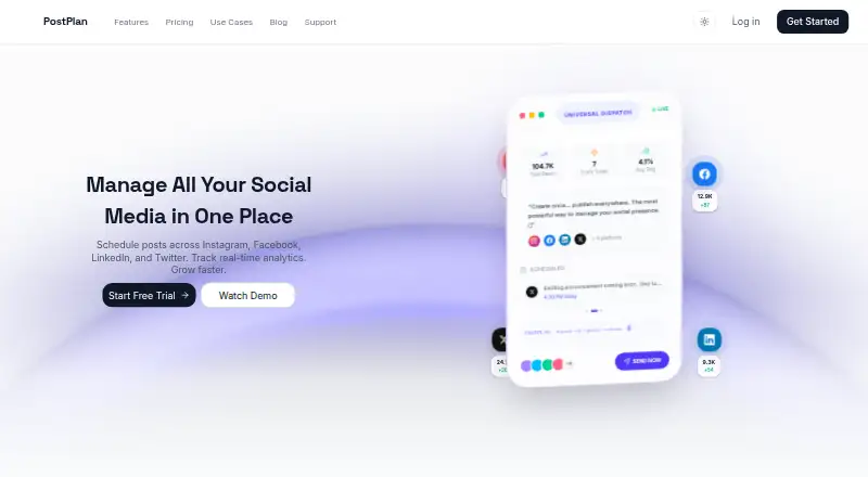 PostPlan screenshot
