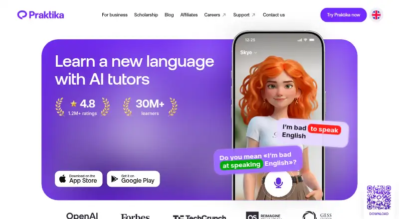 Praktika screenshot