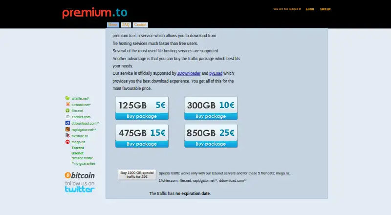premium.to screenshot
