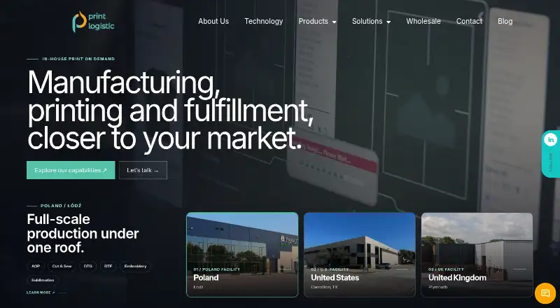Print Logistic screenshot