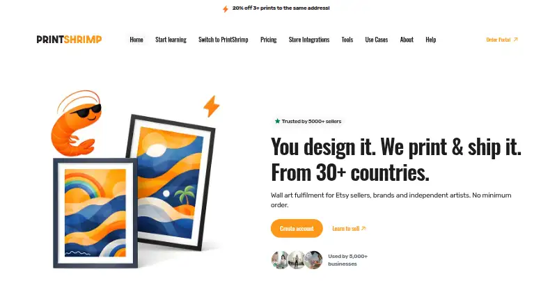 PrintShrimp screenshot