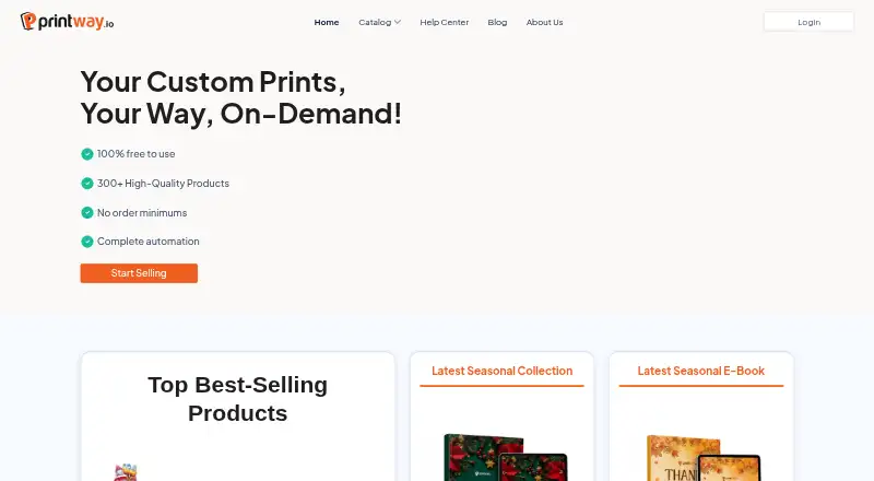 Printway.io screenshot