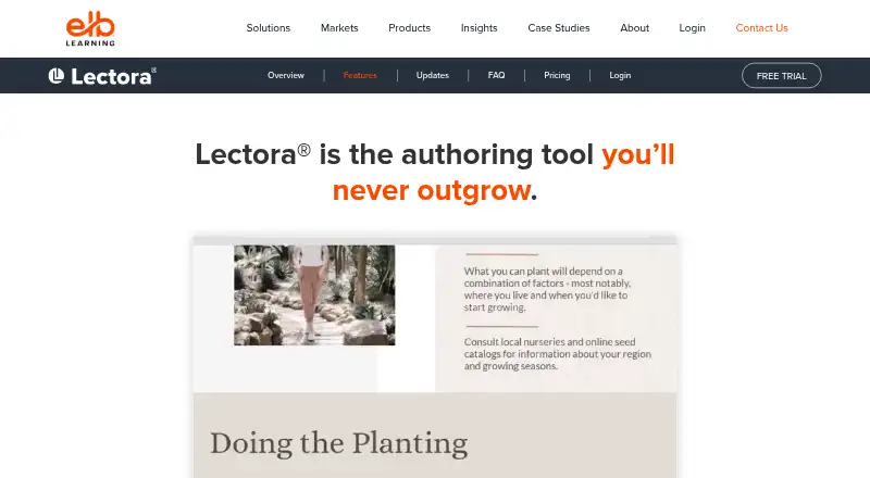 Lectora screenshot