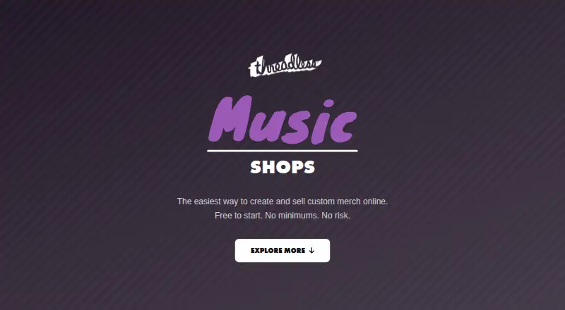 Threadless Artist Shops screenshot
