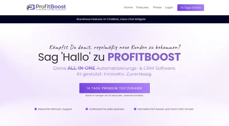 ProfitBoost screenshot