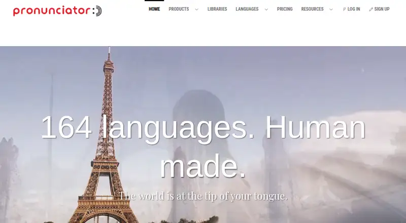 Pronunciator screenshot