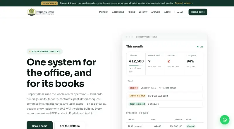 PropertyDesk screenshot