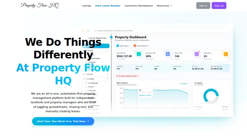 Property Flow HQ screenshot