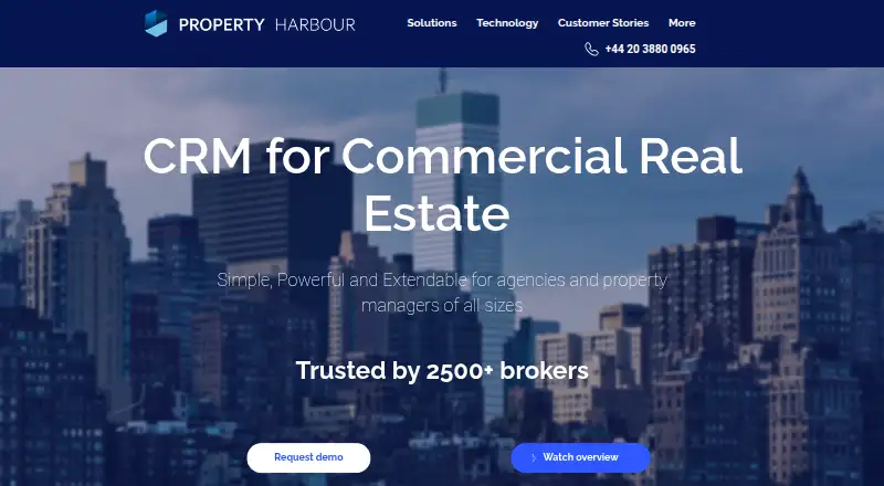 Property Harbour CRE Platform screenshot