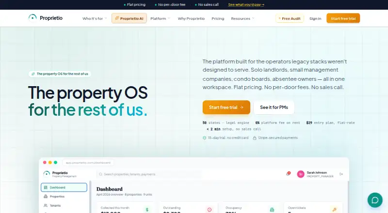 Proprietio screenshot