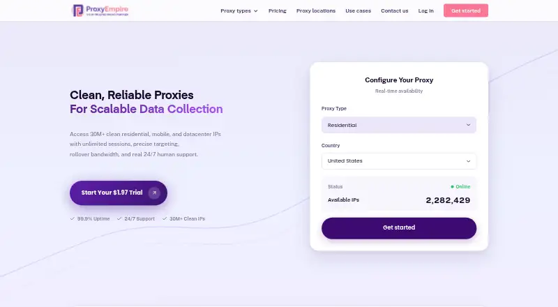 ProxyEmpire screenshot