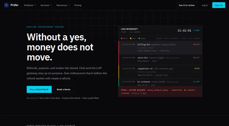 Prufer screenshot