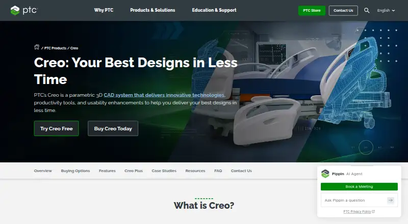PTC Warranty screenshot
